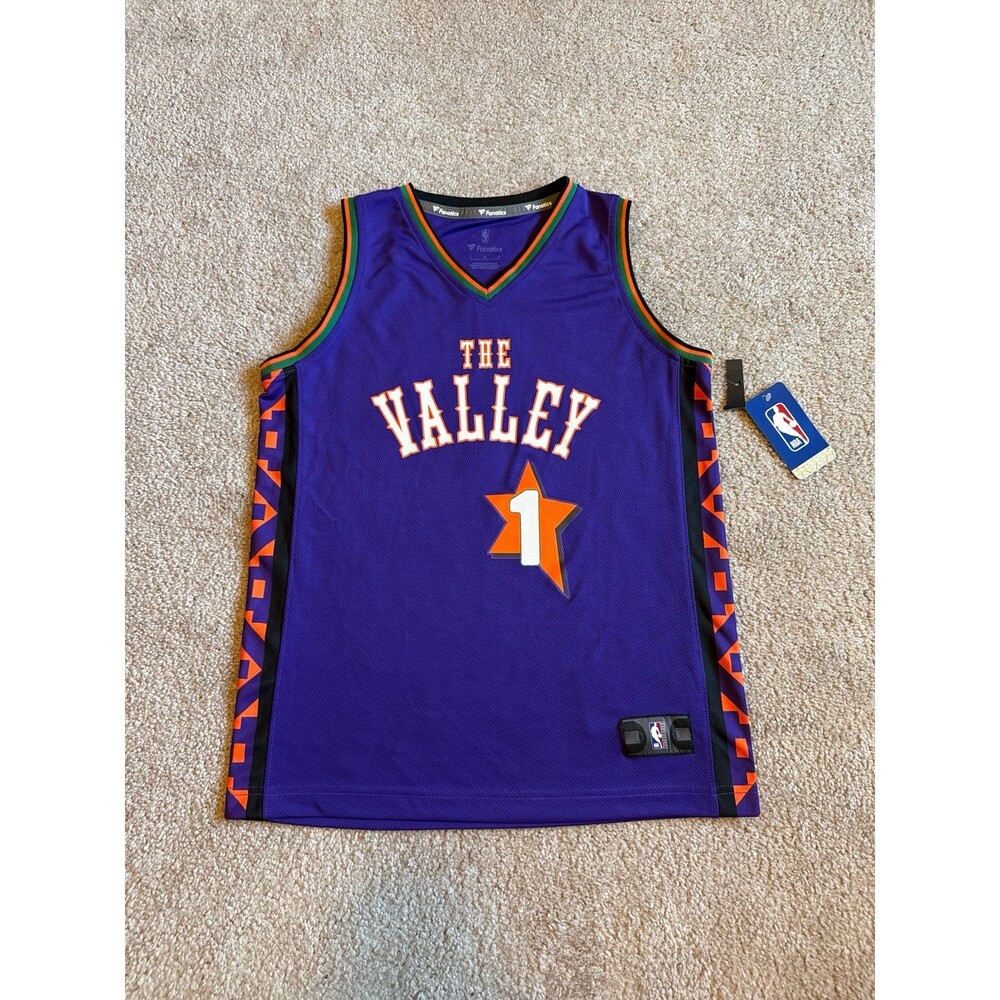 Devin Booker Youth NWT Fanatics NBA Jersey Size Large